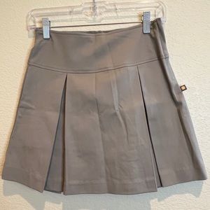 Dennis Uniform Drop Yoke Pleat Skort
